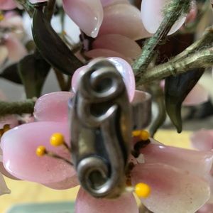 Antique sterling ring